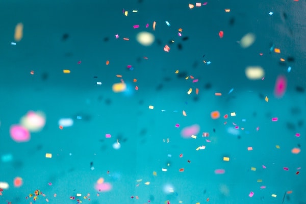 Images of confetti